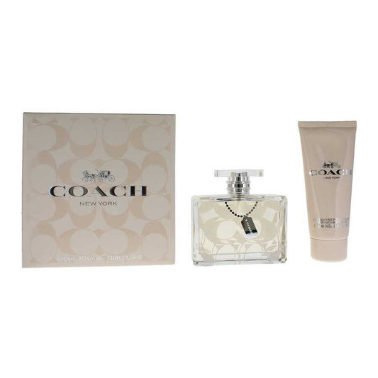 Set Coach: Signature, Apa de parfum, Femei, 100 ml + Signature, Hydrating, Body Lotion, 100 ml