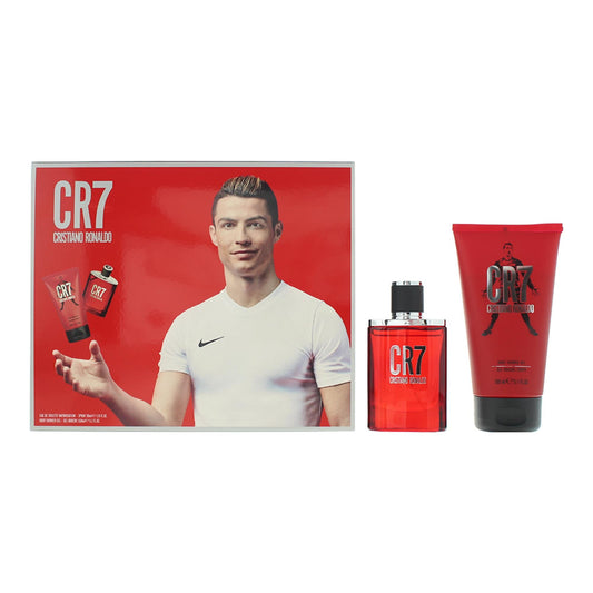 Set Cristiano Ronaldo: CR7, Eau De Toilette, Barbati, 30 ml + CR7, Shower Gel, For All Skin Types, 150 ml