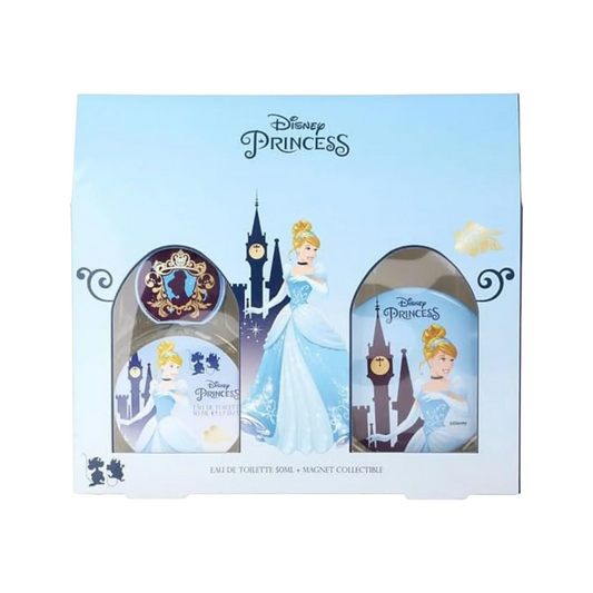 Set Disney: Cinderella, Apa de toaleta, For Girls, 50 ml + Cinderella, Collectible Magnet, For Girls