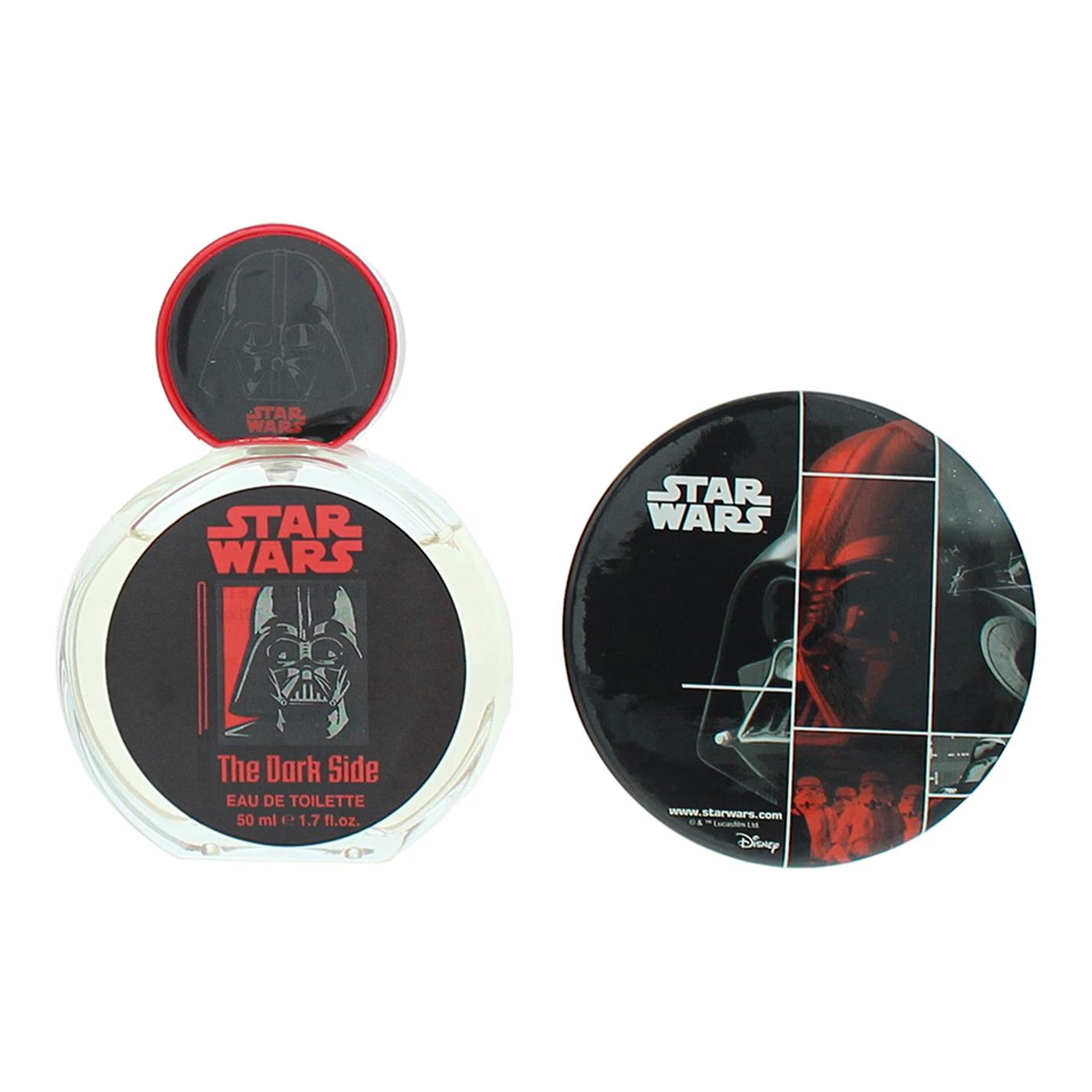 Set Disney: Star Wars Darth Vader, Apa de toaleta, For Boys, 50 ml + Star Wars Darth Vader, Collectible Magnet, For Boys