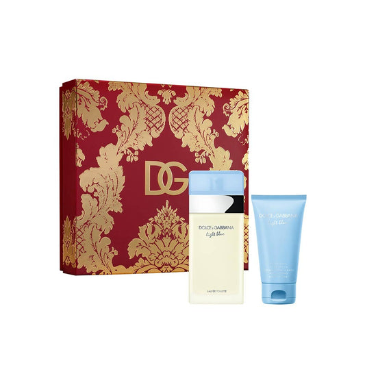 Set Dolce & Gabbana: Light Blue, Eau De Toilette, For Femei, 50 ml + Light Blue, Body Lotion, 50 ml