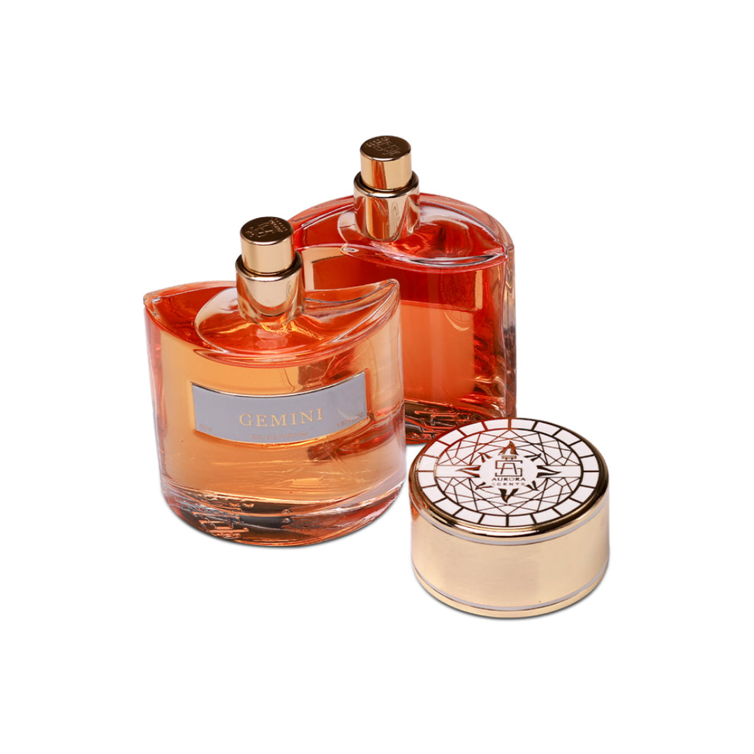 Set Duo, Aurora, Gemini Bloom, Apa de parfum, Femei, 2 buc, 50 ml