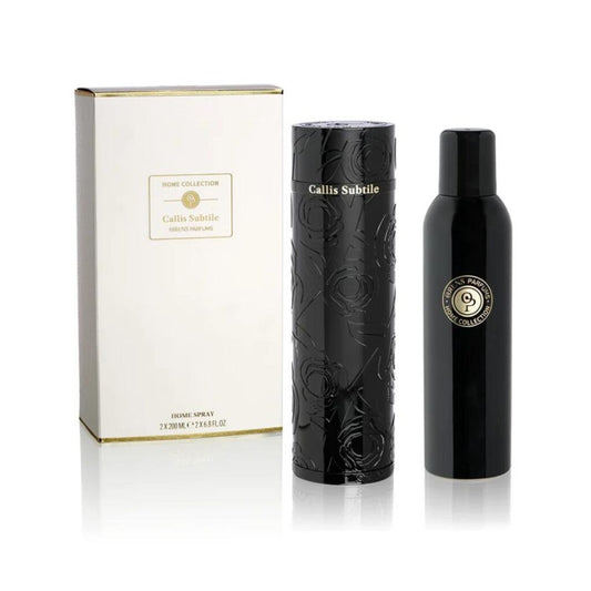 Set Duo, Orens Parfums, Callis Subtile, Spray de cameră, 2 buc, 200 ml