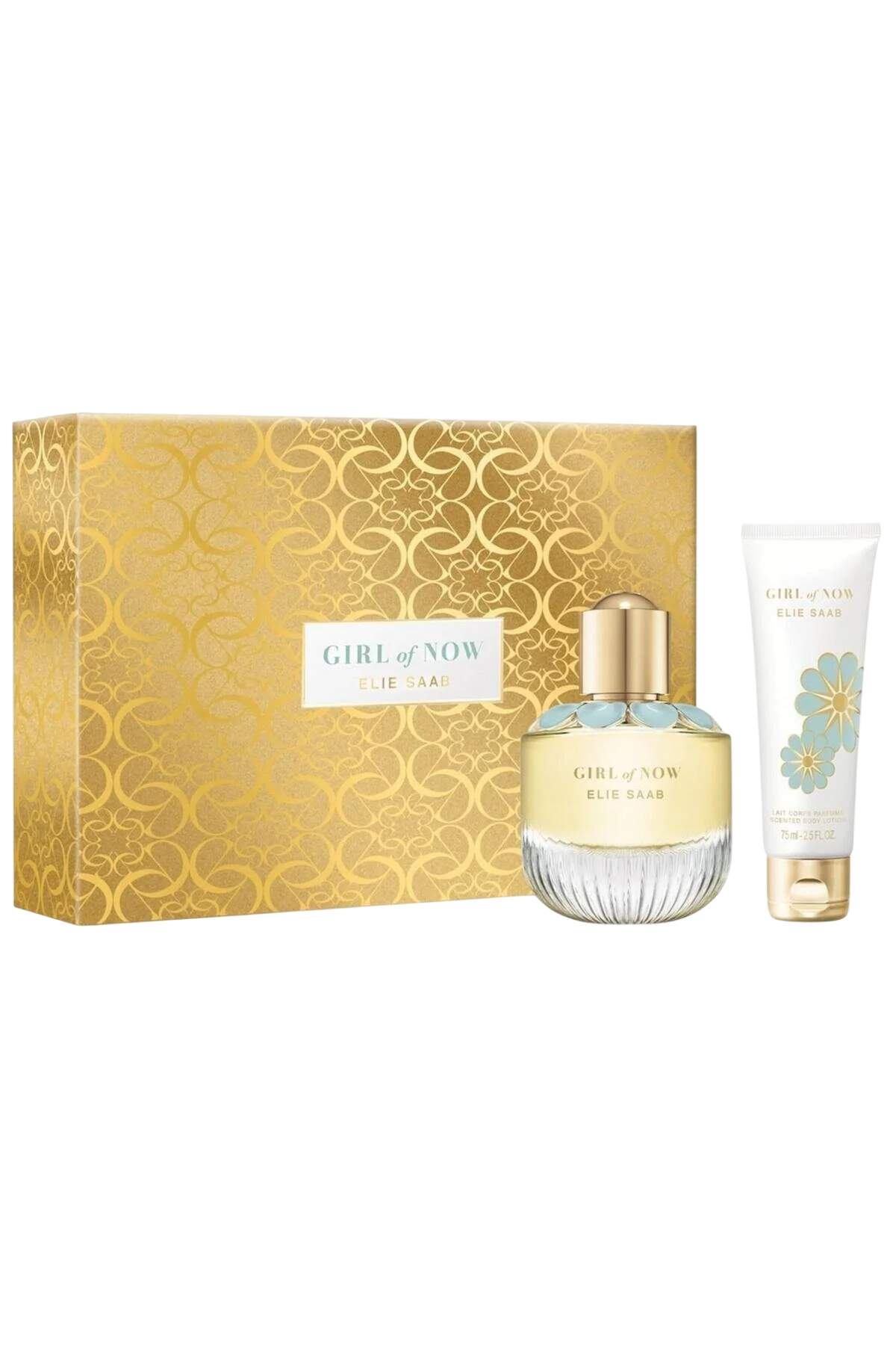 Set Elie Saab: Girl of Now, Eau De Parfum, For Femei, 50 ml + Girl of Now, Hydrating, Body Lotion, 75 ml