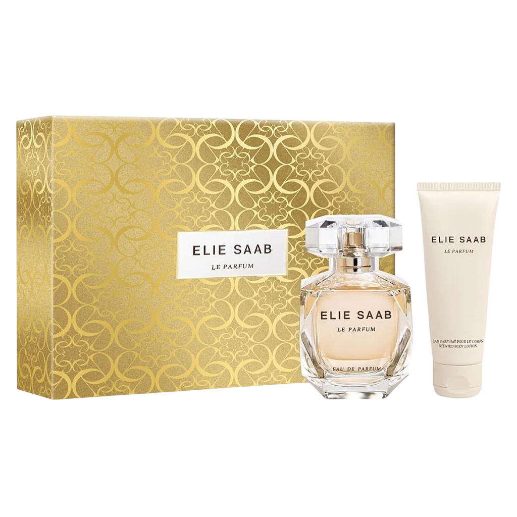Set Elie Saab: Le Parfum, Eau De Parfum, For Femei, 50 ml + Le Parfum, Hydrating, Body Lotion, 75 ml