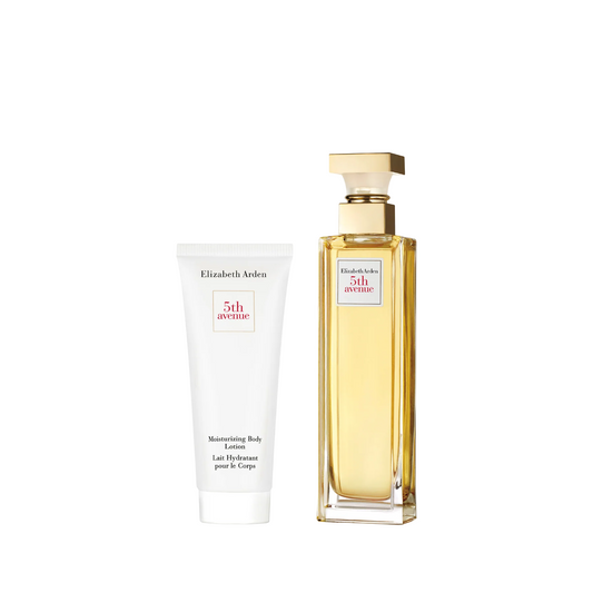 Set Elizabeth Arden: 5th Avenue, Apa de Parfum, Femei, 30 ml + 5th Avenue, Hydrating, Body Lotion, 50 ml