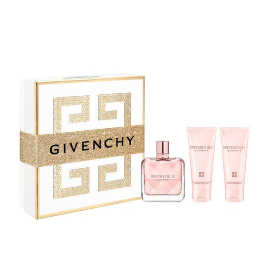 Set Givenchy: Irresistible, Moisturizing, Body Lotion, 75 ml + Irresistible, Eau De Parfum, For Femei, 80 ml + Irresistible, Shower Gel, 75 ml