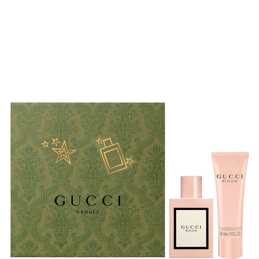 Set Gucci: Bloom, Apa de parfum, Femei, 50 ml + Bloom, Body Lotion, 50 ml