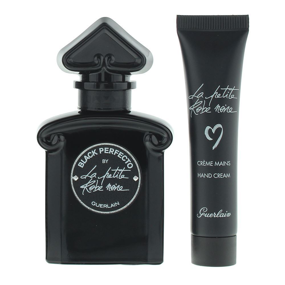 Set Guerlain: Black Perfecto By La Petite Robe Noire, Apa de parfum, Femei, 30 ml + Black Perfecto By La Petite Robe Noire, Hydration, Hand Cream, 30 ml