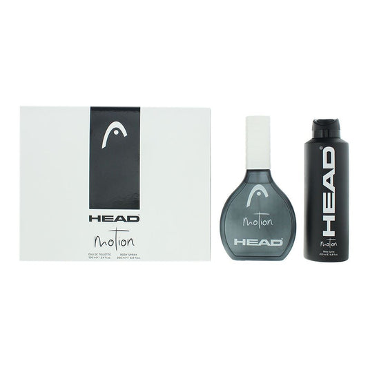 Set Head: Motion, Deodorant Spray, Barbati, 200 ml + Motion, Apa de toaleta, Barbati, 100 ml