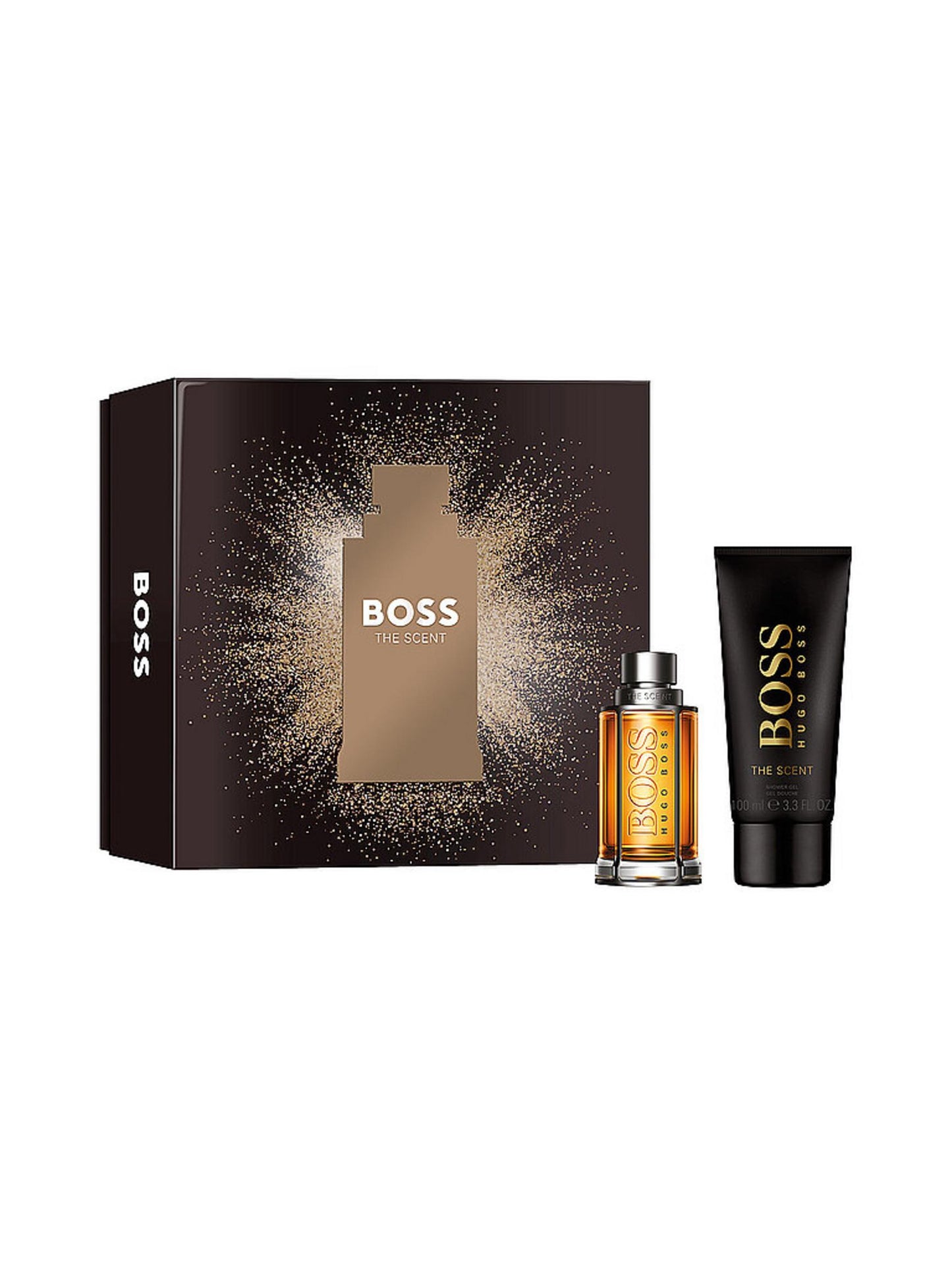 Set Hugo Boss: The Scent, Apa de Toaleta, Barbati, 50 ml + The Scent, Cleansing, Shower Gel, For All Skin Types, 100 ml
