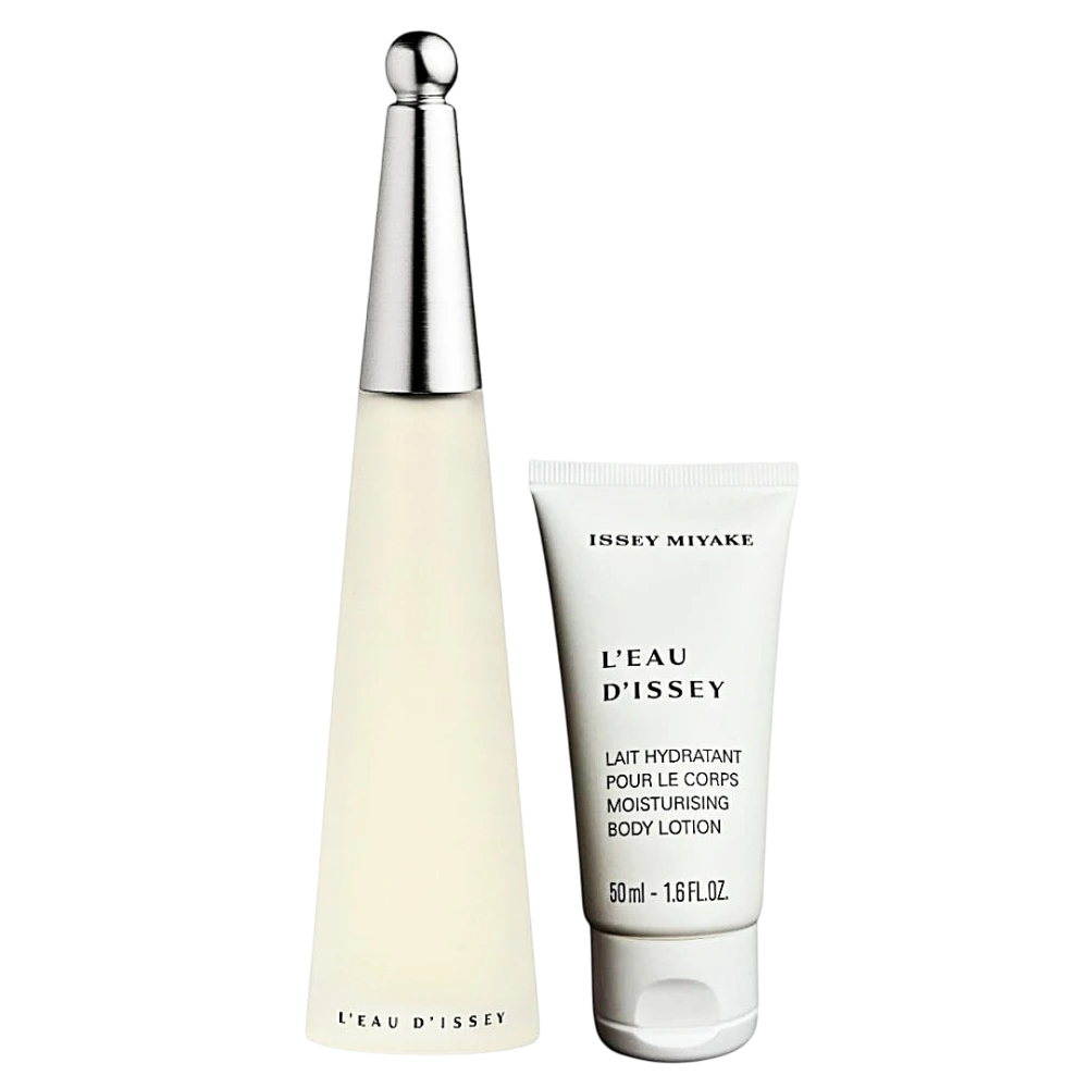Set Issey Miyake: L'Eau d'Issey, Apa de toaleta, Femei, 50 ml + L'Eau d'Issey, Moisturizing, Body Lotion, 50 ml