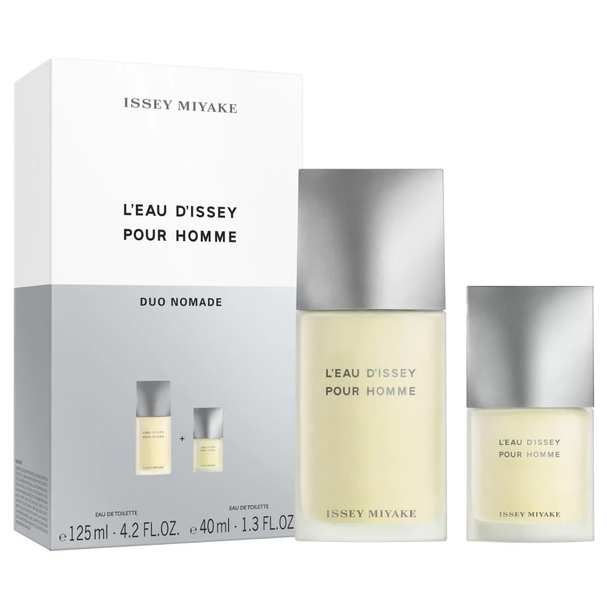 Set Issey Miyake: L'Eau D'Issey Pour Homme, Apa de toaleta, Barbati, 40 ml + L'Eau D'Issey Pour Homme, Apa de toaleta, Barbati, 125 ml