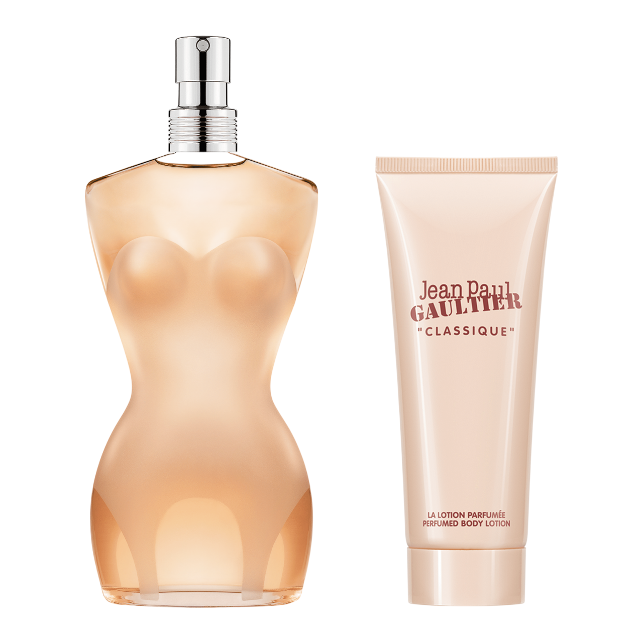 Set Jean Paul Gaultier: Classique, Apa de toaleta, Femei, 50 ml + Classique, Hydrating, Body Lotion, 75 ml