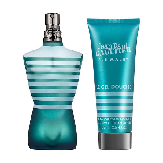 Set Jean Paul Gaultier: Le Male, Eau De Toilette, Barbati, 75 ml + Le Male, Cleansing, Shower Gel, For All Skin Types, 75 ml