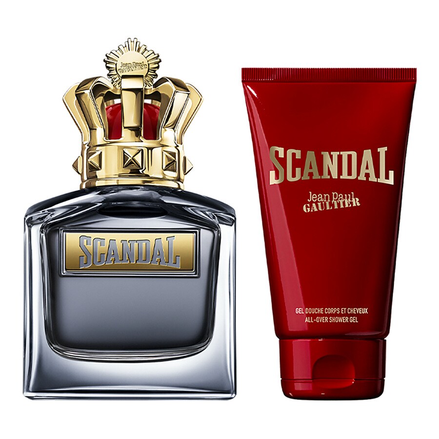 Set Jean Paul Gaultier: Scandal, Apa de toaleta, Barbati, 50 ml + Scandal, Shower Gel, For All Skin Types, 75 ml