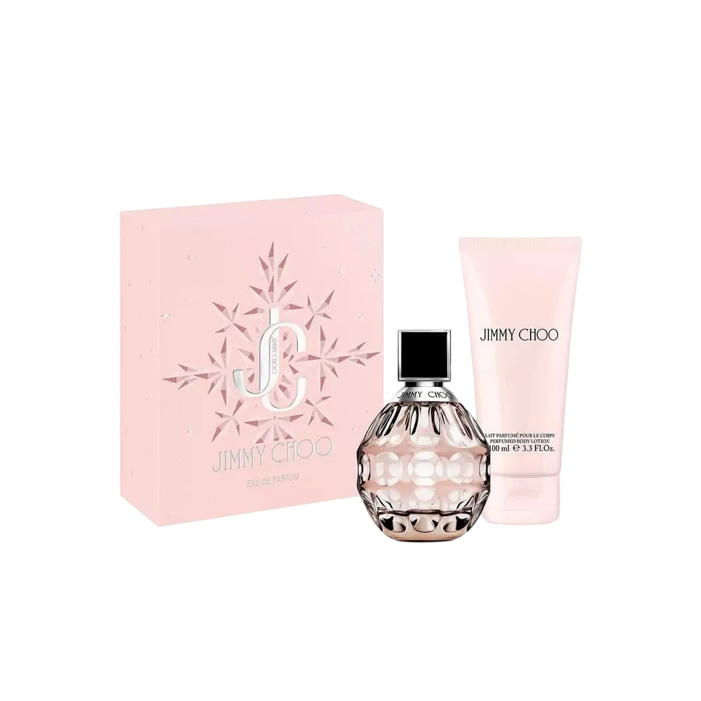 Set Jimmy Choo: Jimmy Choo, Apa de parfum, Femei, 60 ml + Jimmy Choo, Moisturizing, Body Lotion, 100 ml