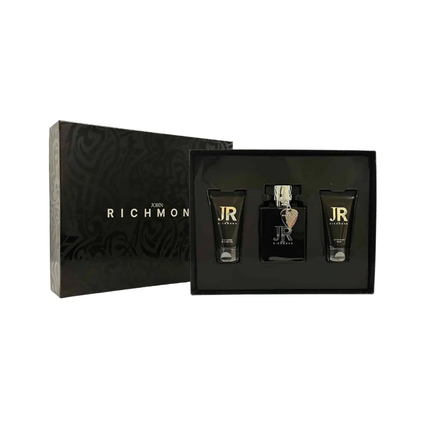 Set John Richmond: Man, Apa de parfum, Barbati, 100 ml + Man, Nourishing, Shower Gel, 50 ml + Man, After-Shave Balm, 50 ml