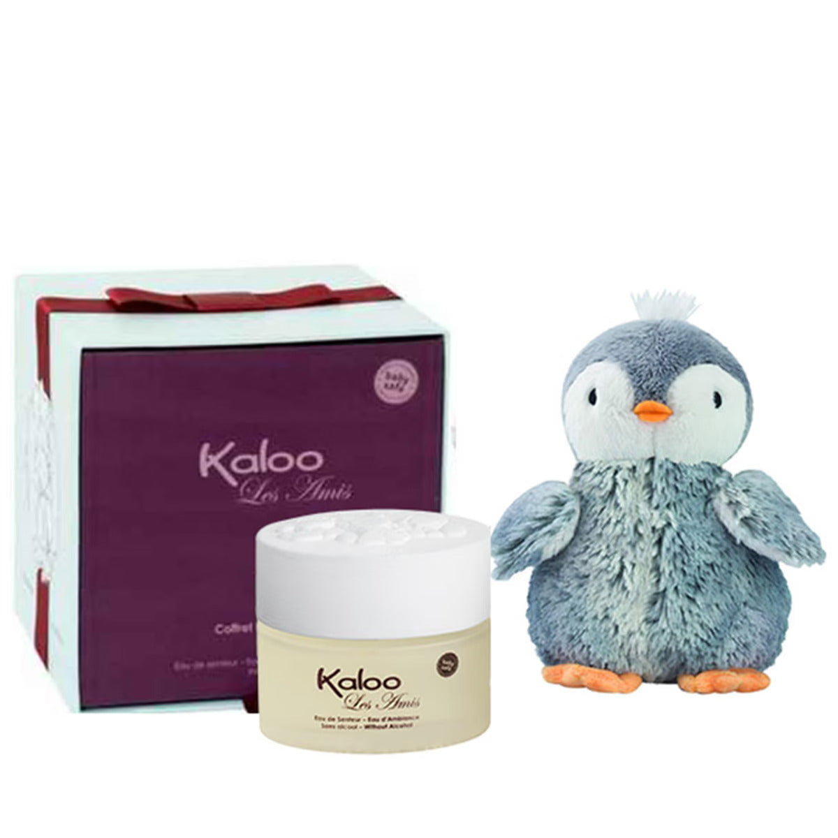 Set Kaloo: Les Amis, Apa de parfum, Femei, 100 ml + Les Amis, Penguin, Collectible Plush Toy