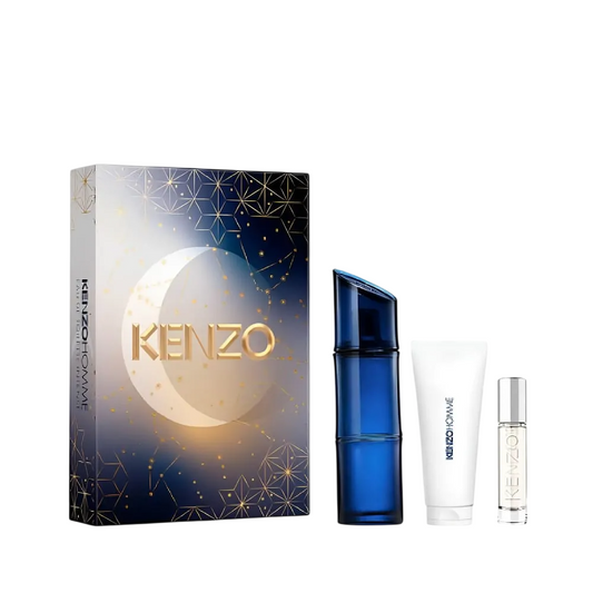 Set Kenzo: Homme Intense, Eau De Toilette, Barbati, 60 ml + Homme Intense, Eau De Toilette, Barbati, 10 ml + Homme Intense, Shower Gel, 75 ml