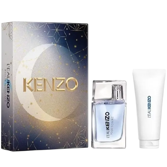 Set Kenzo: L'Eau Kenzo, Eau De Toilette, Barbati, 30 ml + L'Eau Kenzo, Shower Gel, 75 ml