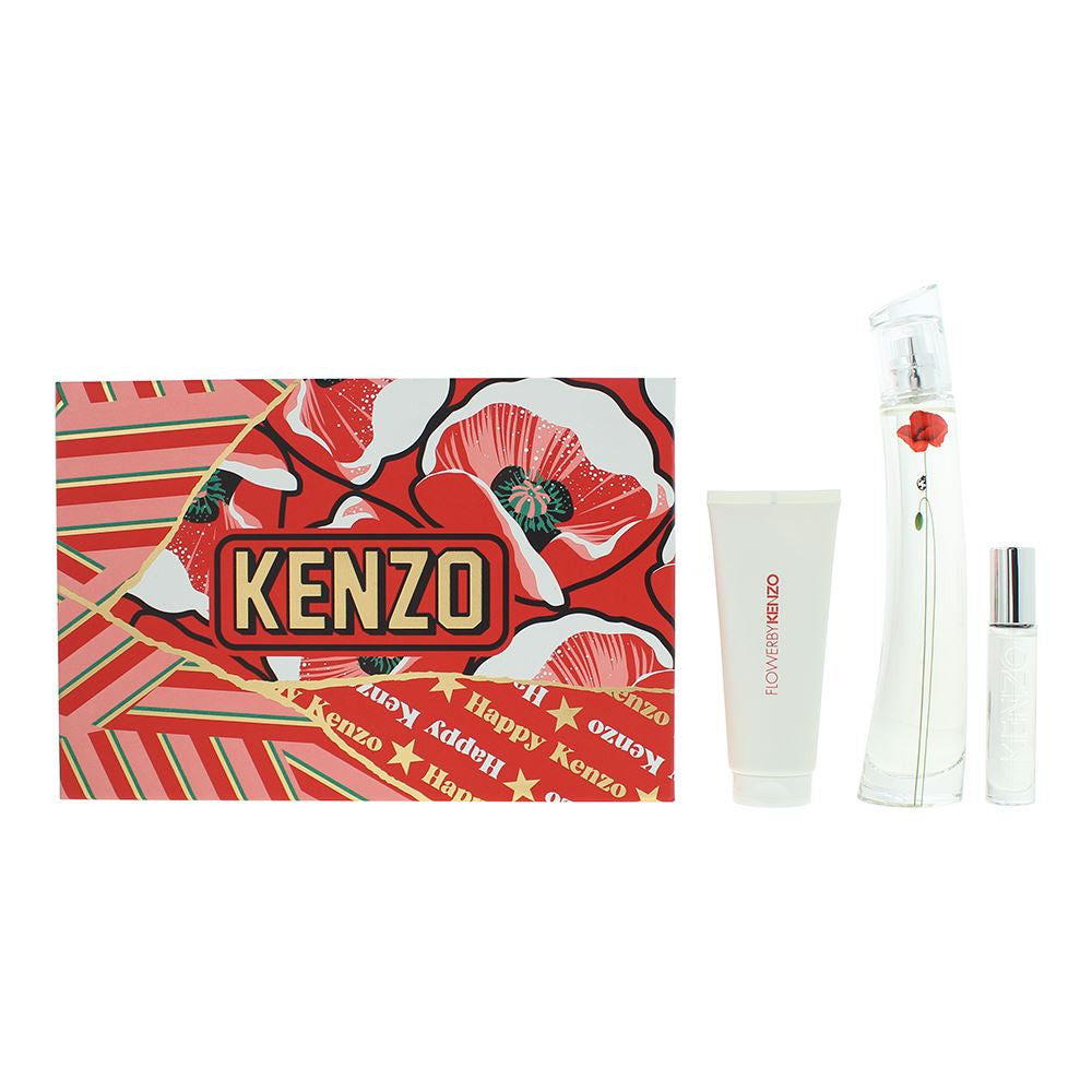 Set Kenzo: La Recolte Parisienne, Apa de parfum, Femei, 75 ml + La Recolte Parisienne, Apa de parfum, Femei, 10 ml + La Recolte Parisienne, Hydrating, Body Lotion, 75 ml