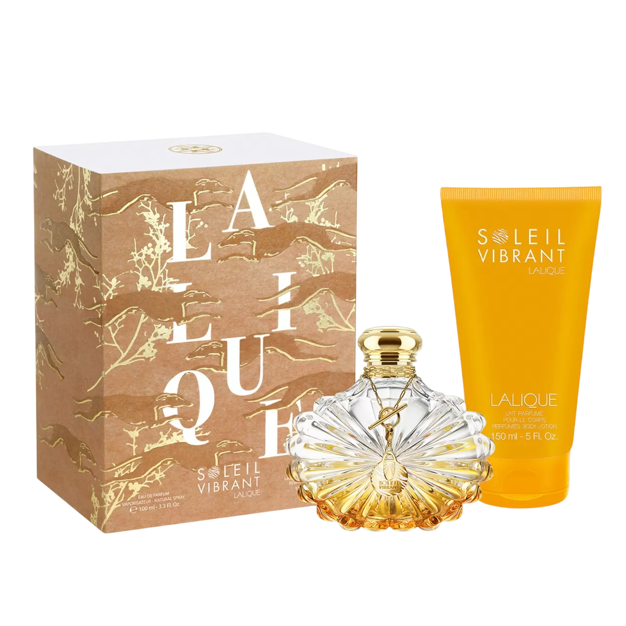 Set Lalique: L'Amour, Eau De Parfum, For Femei, 50 ml + L'Amour, Hydrating, Body Lotion, 150 ml