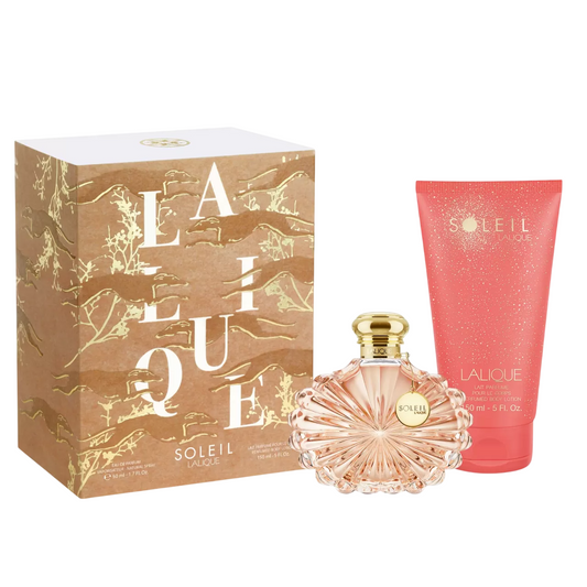 Set Lalique: Soleil, Eau De Parfum, For Femei, 50 ml + Soleil, Hydrating, Body Lotion, 150 ml