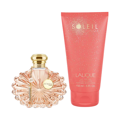 Set Lalique: Soleil, Eau De Parfum, For Femei, 50 ml + Soleil, Hydrating, Body Lotion, 150 ml