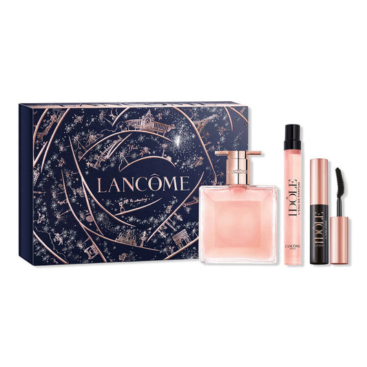 Set Lancome: Idole, Apa de parfum, Femei, 25 ml + Idole, Apa de parfum, Femei, 10 ml + Idole, Mascara, Black, 2.5 ml *Miniature