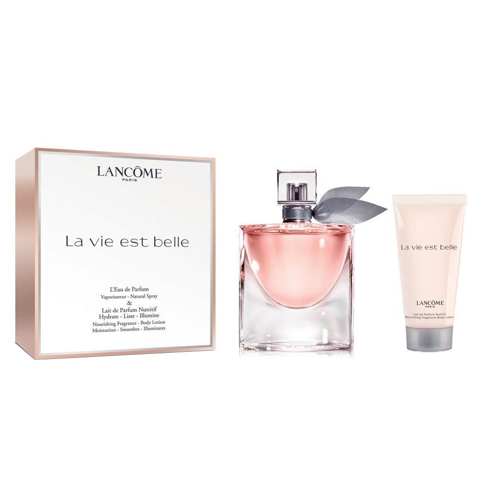 Set Lancome: La Vie Est Belle, Eau De Parfum, For Femei, 50 ml + La Vie Est Belle, Moisturizing, Body Lotion, 50 ml