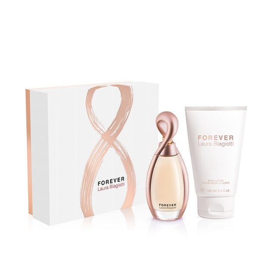 Set Laura Biagiotti: Forever, Apa de parfum, Femei, 60 ml + Forever, Hydrating, Body Cream, Body, 100 ml