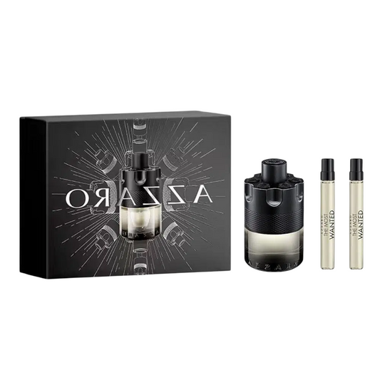 Set Loris Azzaro: The Most Wanted, Apa de toaleta, Barbati, 100 ml + The Most Wanted, Apa de toaleta, Barbati, 2 pcs, 10 ml