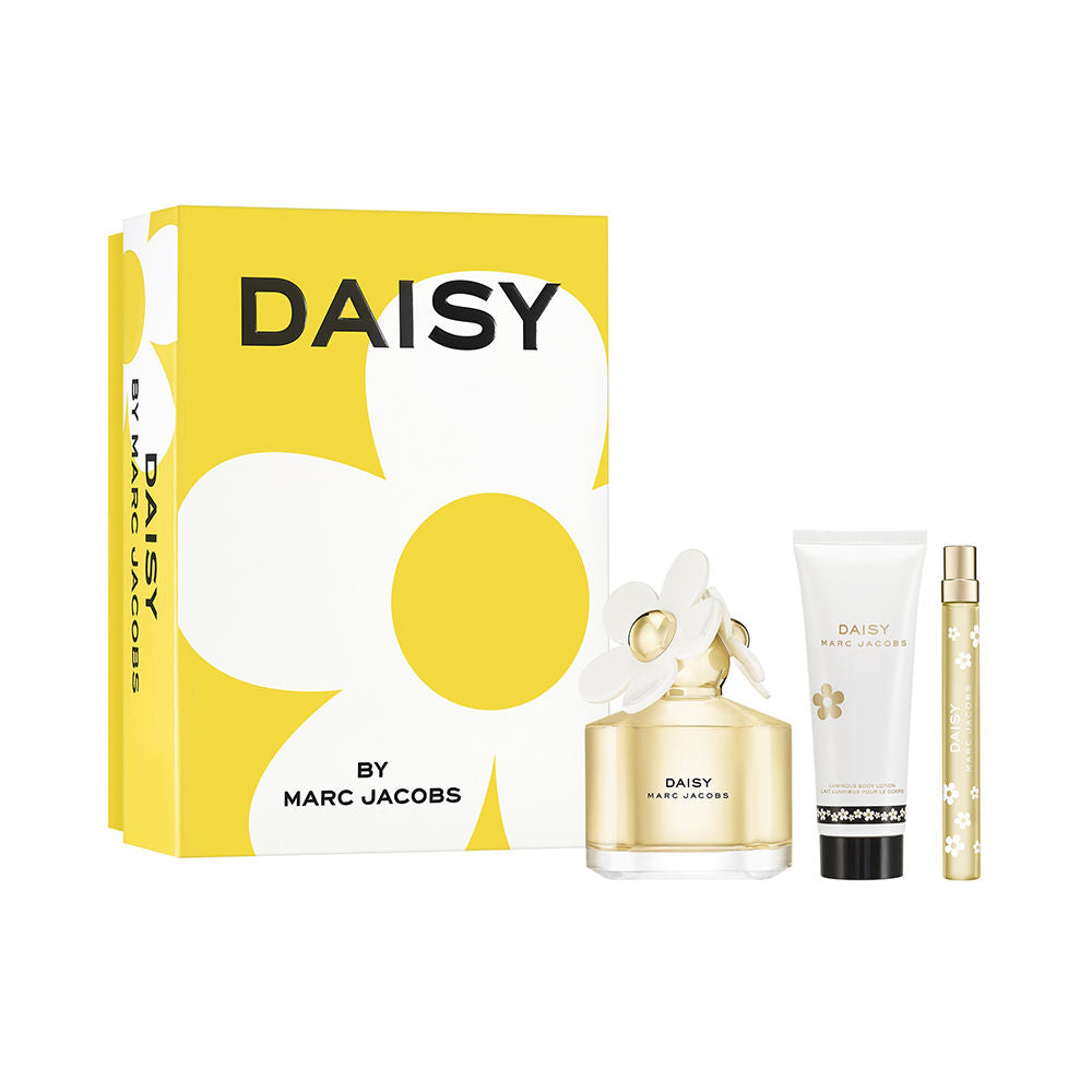 Set Marc Jacobs: Daisy, Apa de toaleta, Femei, 100 ml + Daisy, Apa de toaleta, Femei, 10 ml + Daisy, Moisturizing, Body Lotion, 75 ml
