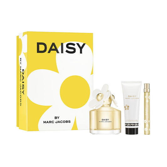 Set Marc Jacobs: Daisy, Apa de toaleta, Femei, 100 ml + Daisy, Apa de toaleta, Femei, 10 ml + Daisy, Moisturizing, Body Lotion, 75 ml
