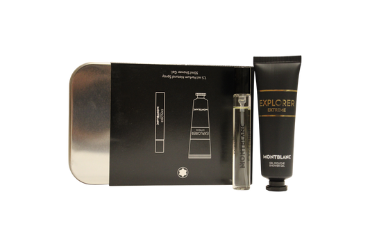 Set Montblanc: Explorer Extreme, Eau De Parfum, Barbati, 7.5 ml + Explorer Extreme, Shower Gel, 30 ml