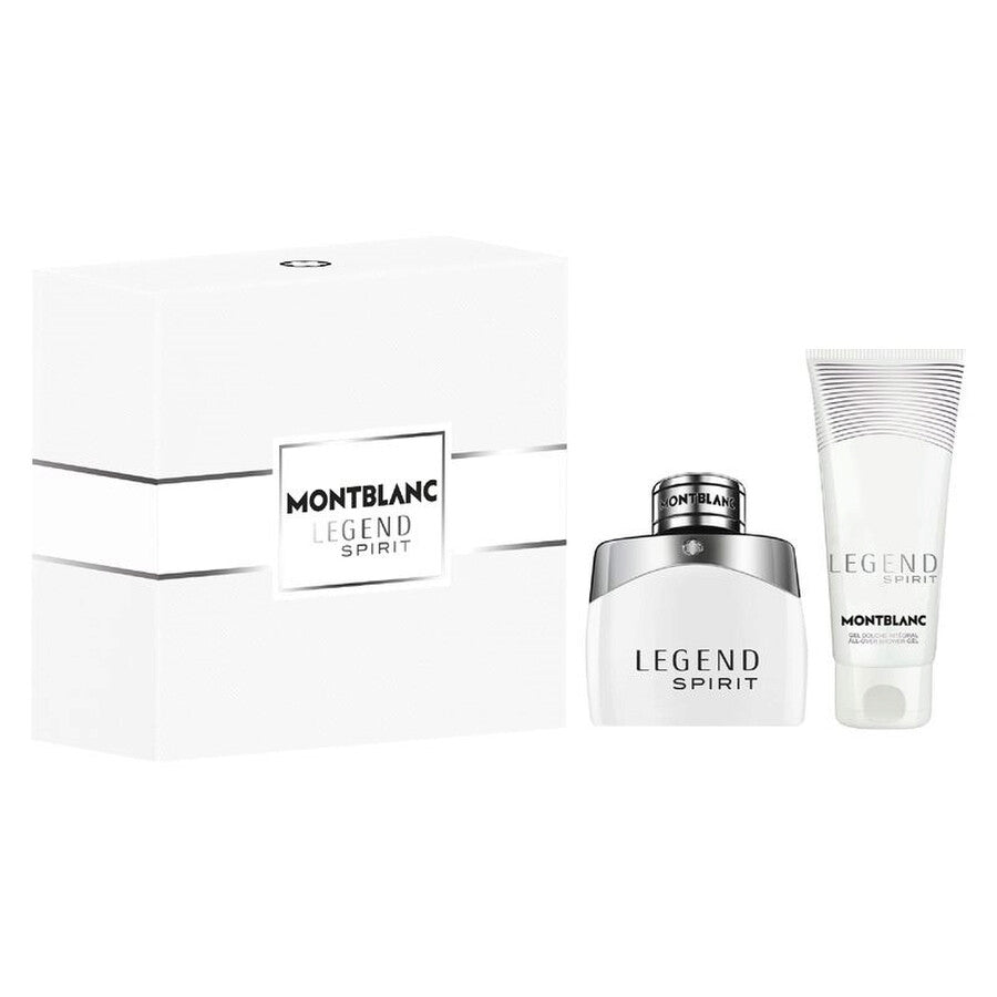 Set Montblanc: Legend Spirit, Apa de toaleta, Barbati, 50 ml + Legend Spirit, Cleansing, Shower Gel, For All Skin Types, 100 ml