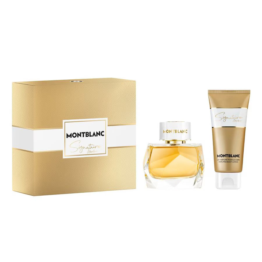 Set Montblanc: Signature Absolue, Apa de parfum, Femei, 50 ml + Signature Absolue, Body Lotion, All Over The Body, 100 ml