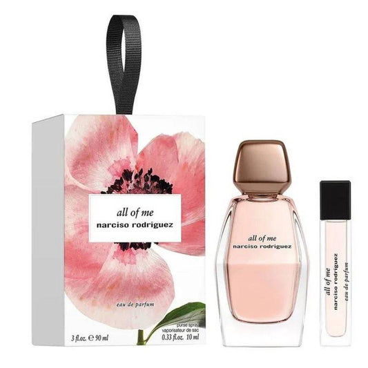 Set Narciso Rodriguez: All Of Me, Apa de parfum, Femei, 90 ml + All Of Me, Apa de parfum, Femei, 10 ml
