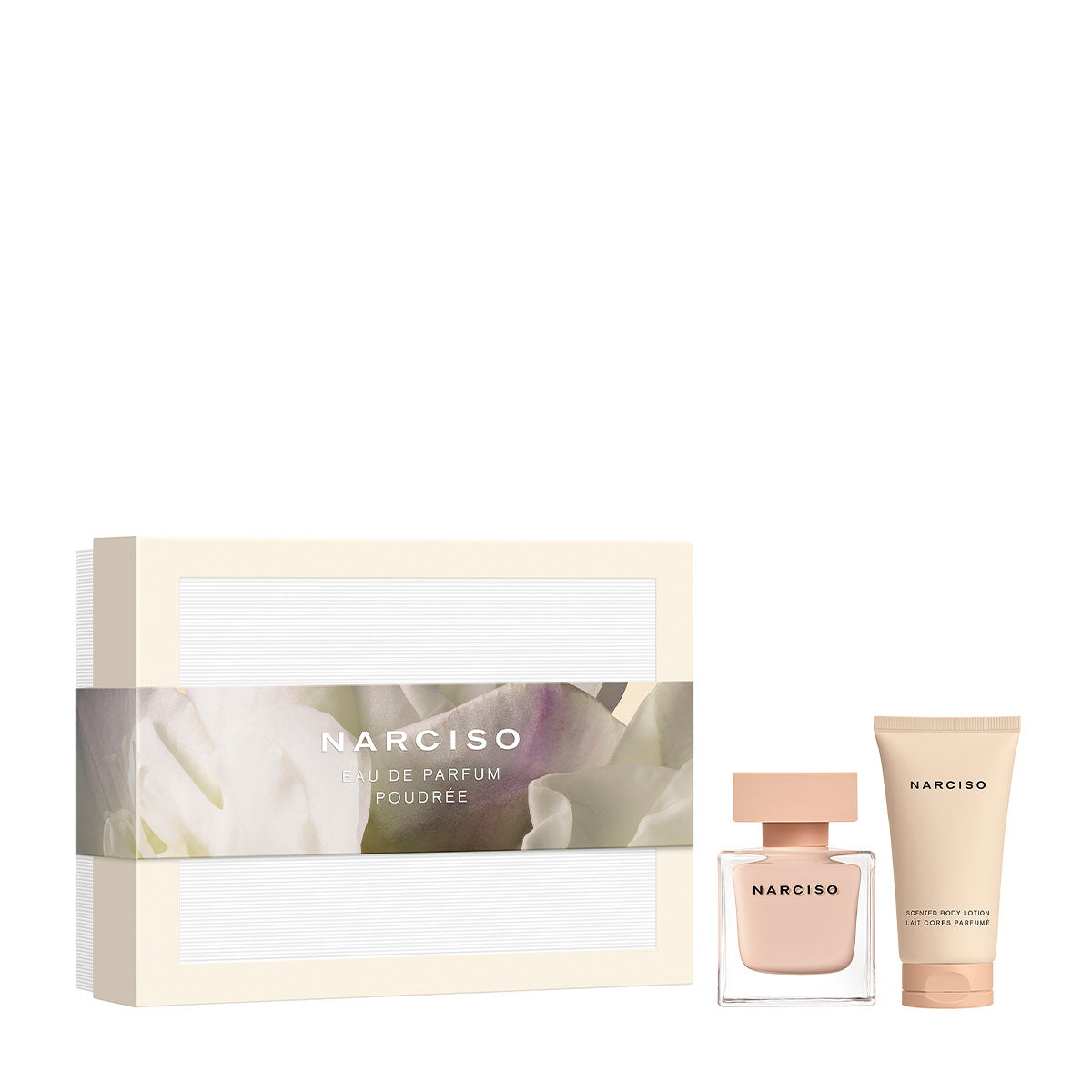 Set Narciso Rodriguez: Poudree, Eau De Parfum, For Femei, 50 ml + Narciso Poudree, Hydrating, Body Lotion, 50 ml