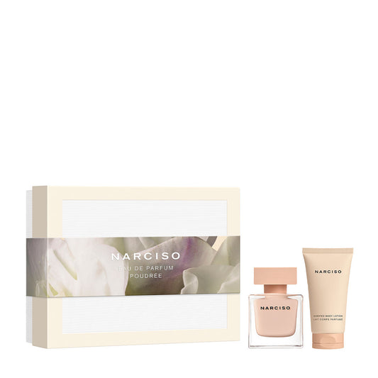 Set Narciso Rodriguez: Poudree, Eau De Parfum, For Femei, 50 ml + Narciso Poudree, Hydrating, Body Lotion, 50 ml
