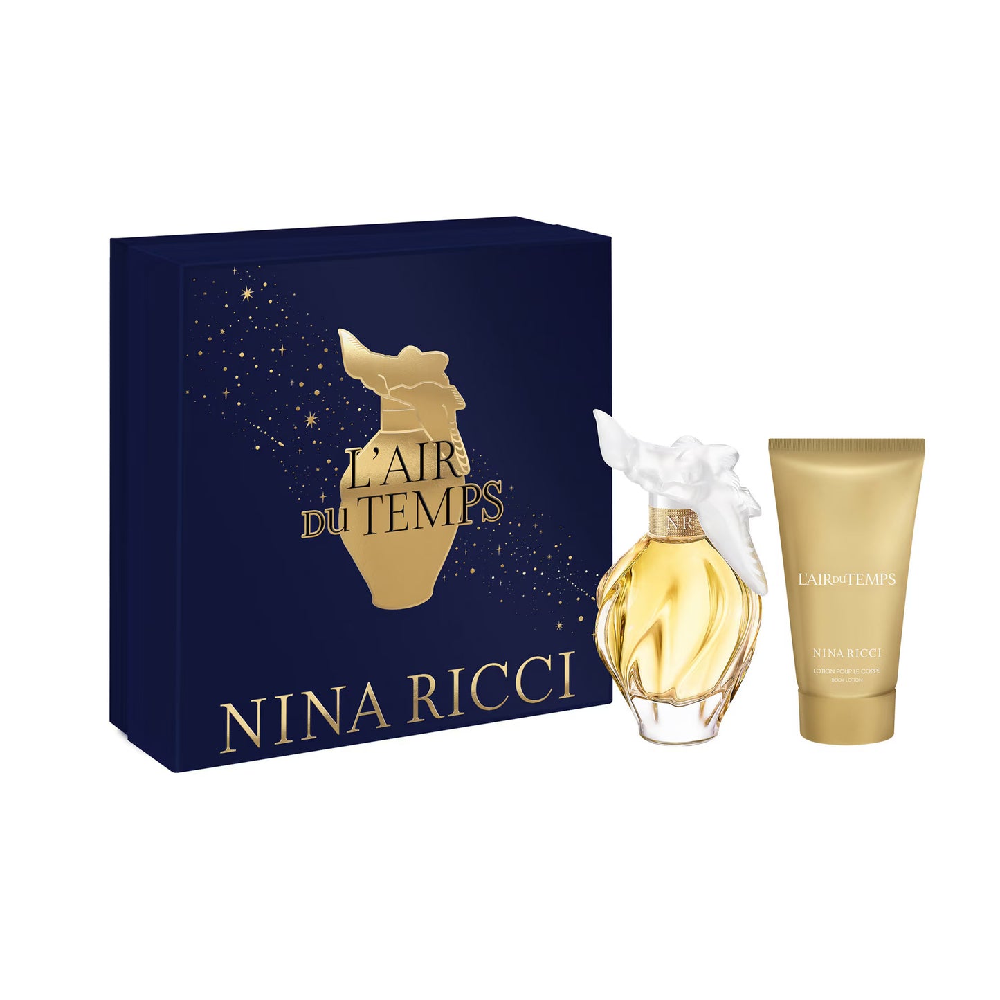 Set Nina Ricci: L'Air du Temps, Eau De Toilette, For Femei, 100 ml + L'Air du Temps, Hydrating, Body Lotion, 75 ml