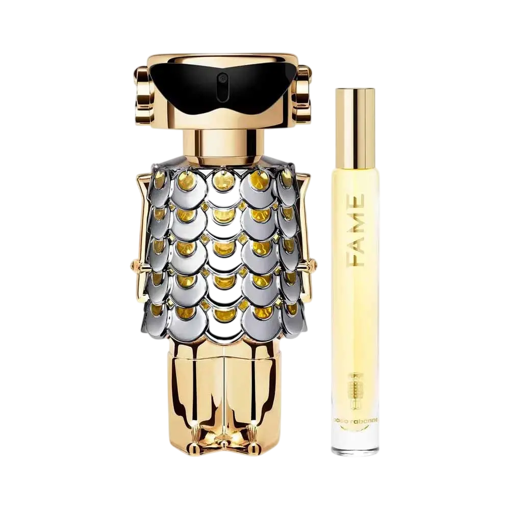 Set Paco Rabanne: Fame, Apa de parfum, Femei, 80 ml + Fame, Apa de parfum, Femei, 10 ml
