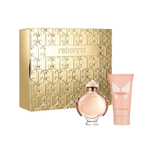 Set Paco Rabanne: Olympea, Apa de parfum, Femei, 50 ml + Olympea, Hydrating, Body Lotion, 75 ml