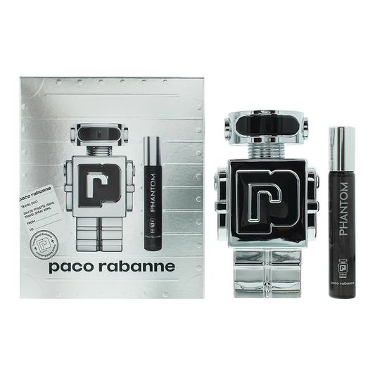 Set Paco Rabanne: Phantom, Apa de Toaleta, Barbati, 100 ml + Phantom, Apa de Toaleta, 10 ml