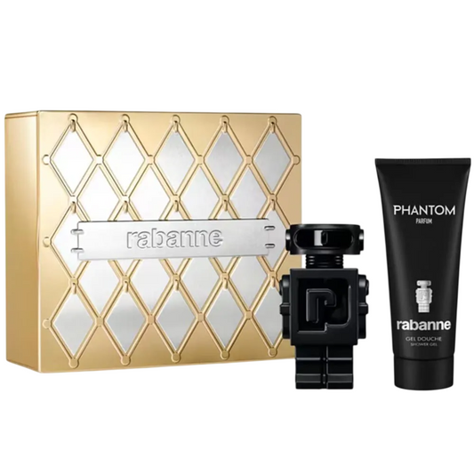 Set Paco Rabanne: Phantom, Parfum, Barbati, 50 ml + Phantom, Hydrating, Shower Gel, Body, All Skin Types, 100 ml