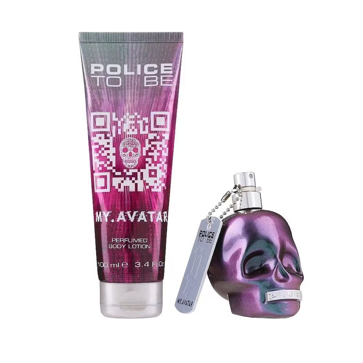 Set Police: To Be My Avatar, Hydrating, Body Lotion, 100 ml + To Be My Avatar, Apa de parfum, Femei, 40 ml