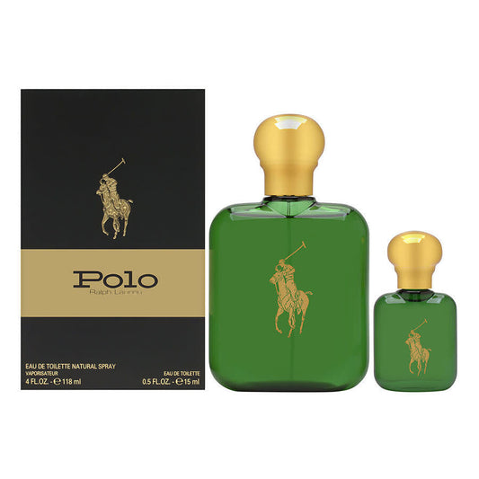 Set Ralph Lauren: Polo Green, Eau De Toilette, Barbati, 118 ml + Polo Green, Eau De Toilette, Barbati, 15 ml *Miniature