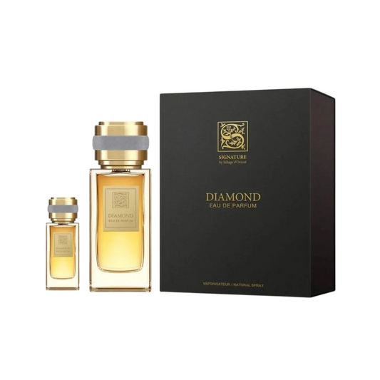 Set Signature Sillage D'Orient: Diamond, Eau De Parfum, For Femei, 100 ml + Diamond, Eau De Parfum, For Femei, 15 ml