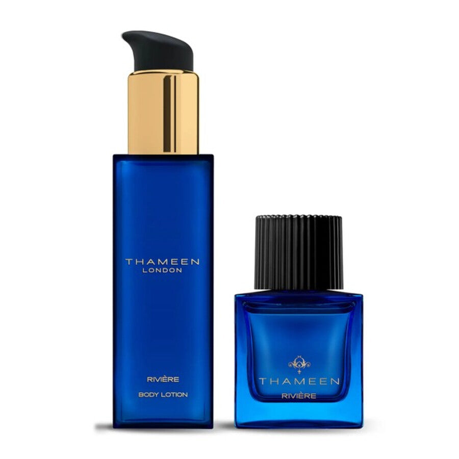 Set Thameen London: Riviere, Extract de parfum, Unisex, 50 ml + Riviere, Body Lotion, Body, 100 ml